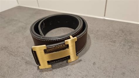 hermes gürtel braun herren